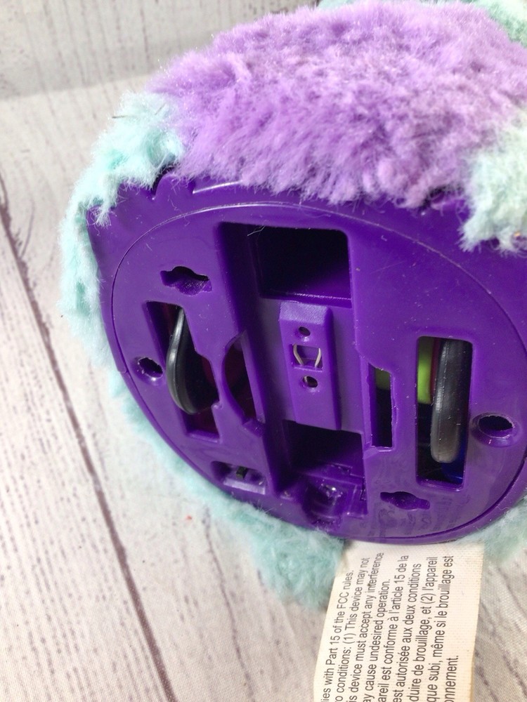 Spinmasters Blue Purple Bird Hacthimals Interactive Pet Toy