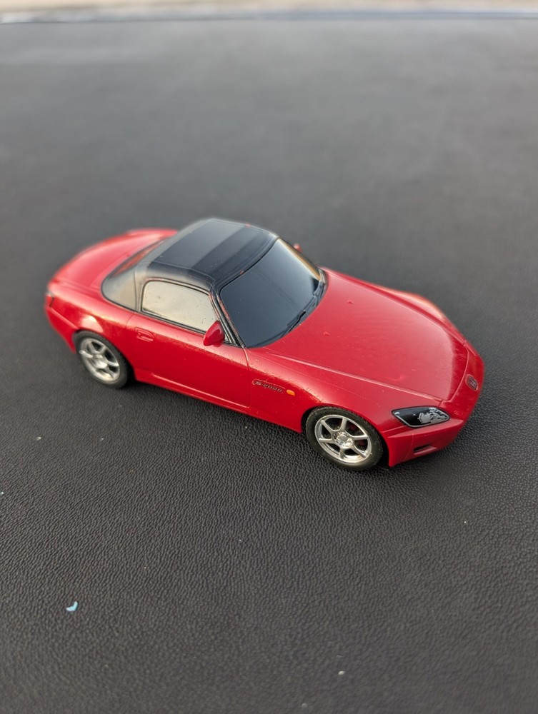 Tyco R/C Canned Heat Red Honda S2000 Remote Control Car No Controller Untested