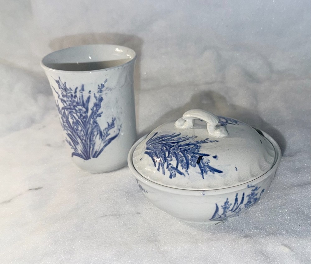 Bathroom Cup & Trinket Set