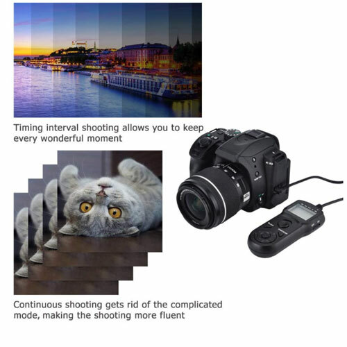 Intervalometer Timer Remote Control Shutter Release for Sigma FP Camera CR-41