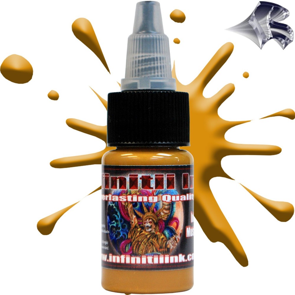 Infinitii Mustard Yellow Tattoo Ink 1/2oz