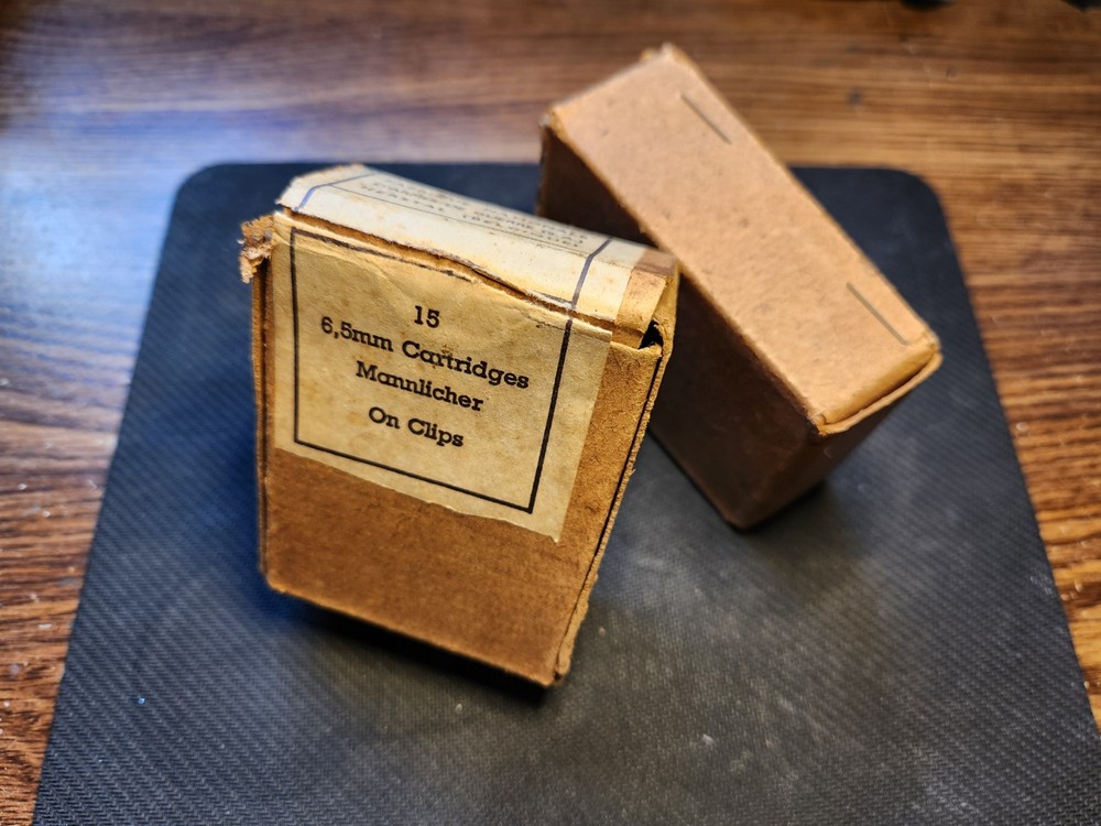 Original FN 6.5 Mannlicher Schoenauer Ammo Box