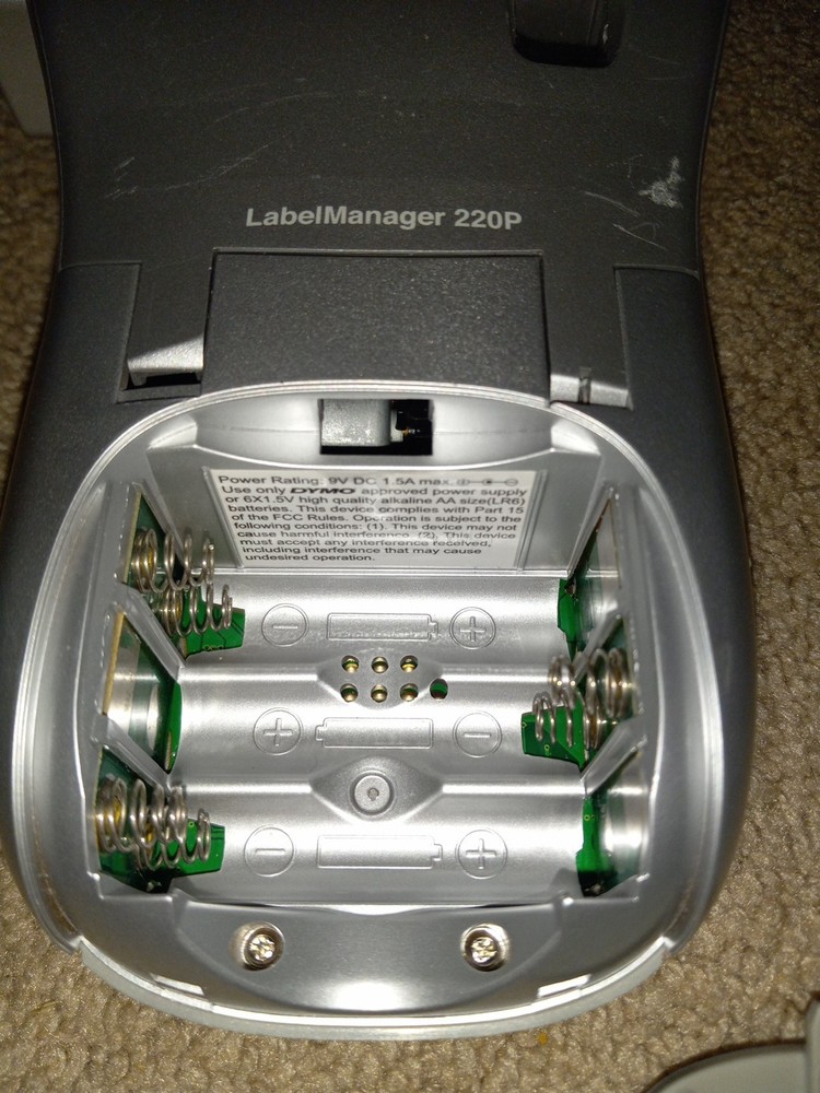 Dymo Label Manager D1 220P Handheld Label Maker Printer