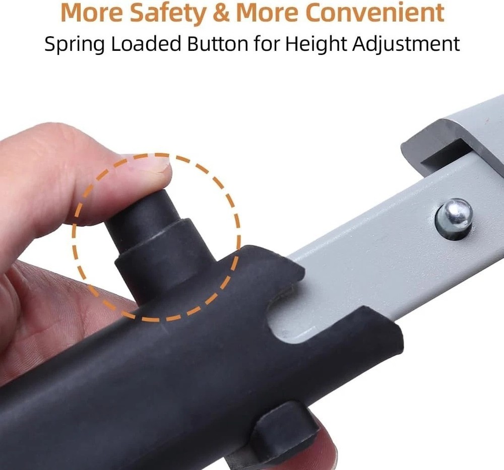 Large RV Step Stool, Adjustable Height Aluminum Folding Platform Step Ladder ...