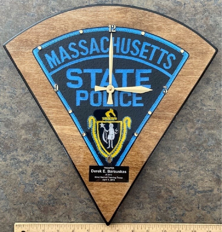 Massachusetts State Police Clock