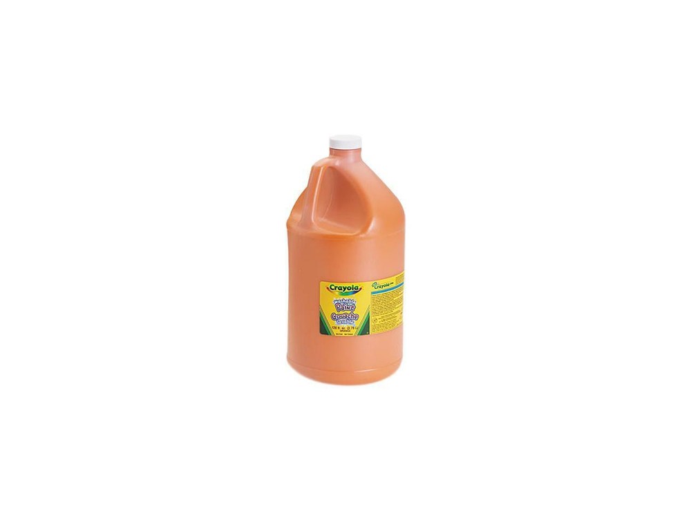 Washable Paint, Orange, 1 Gal