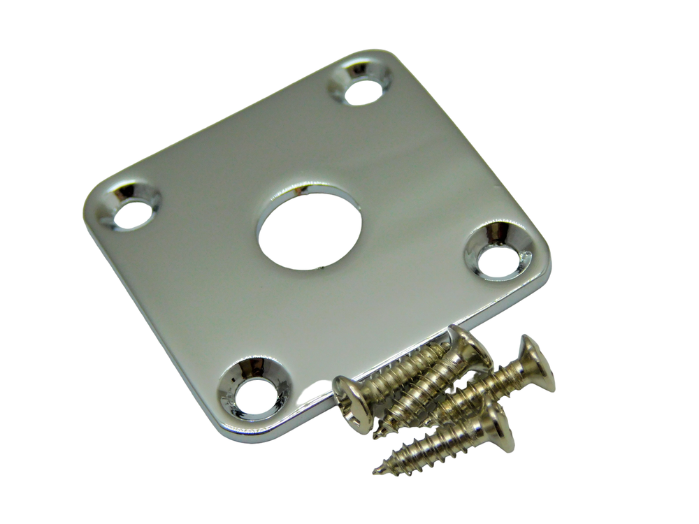 Chrome Square Curved Jack Plate for Gibson®
