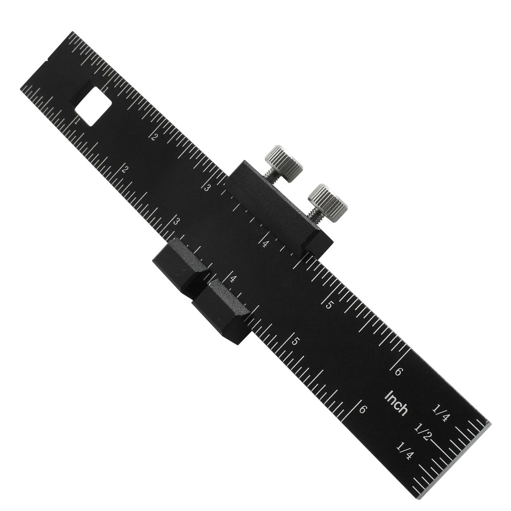 Precision Pocket Ruler 6 Inch Professional Woodworking Ruler Construction Ruler