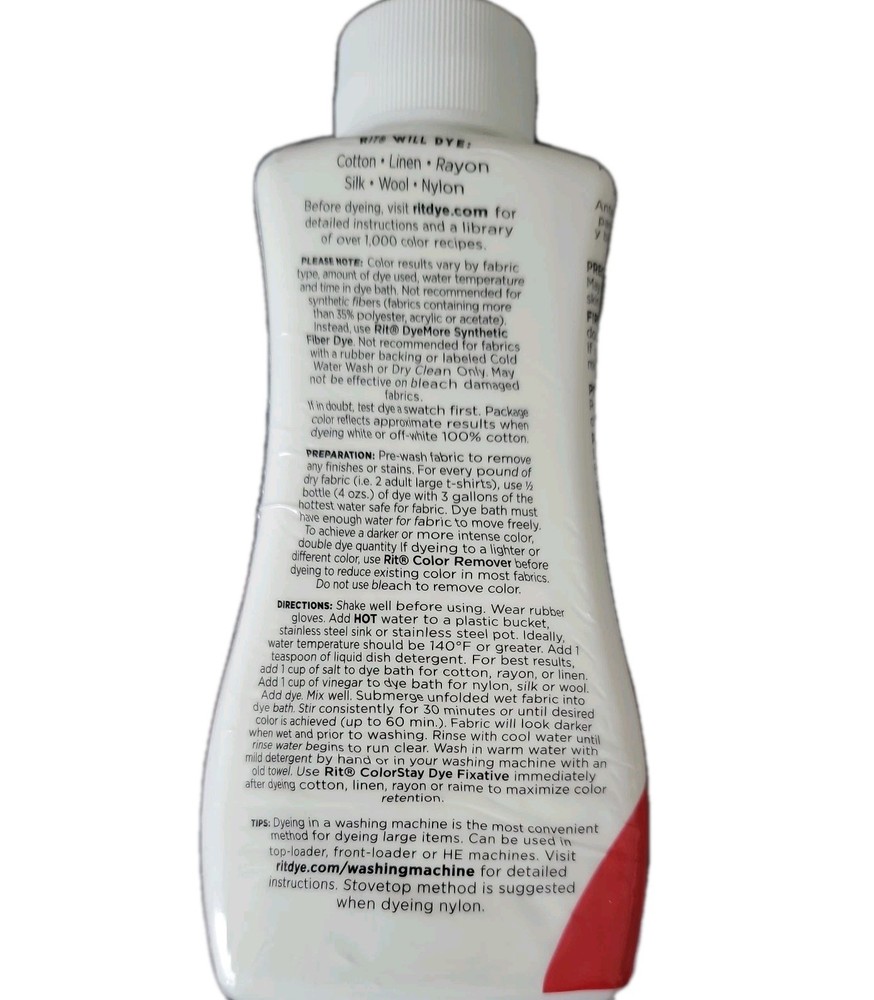 Rit, All Purpose Liquid Dye 8 fl oz