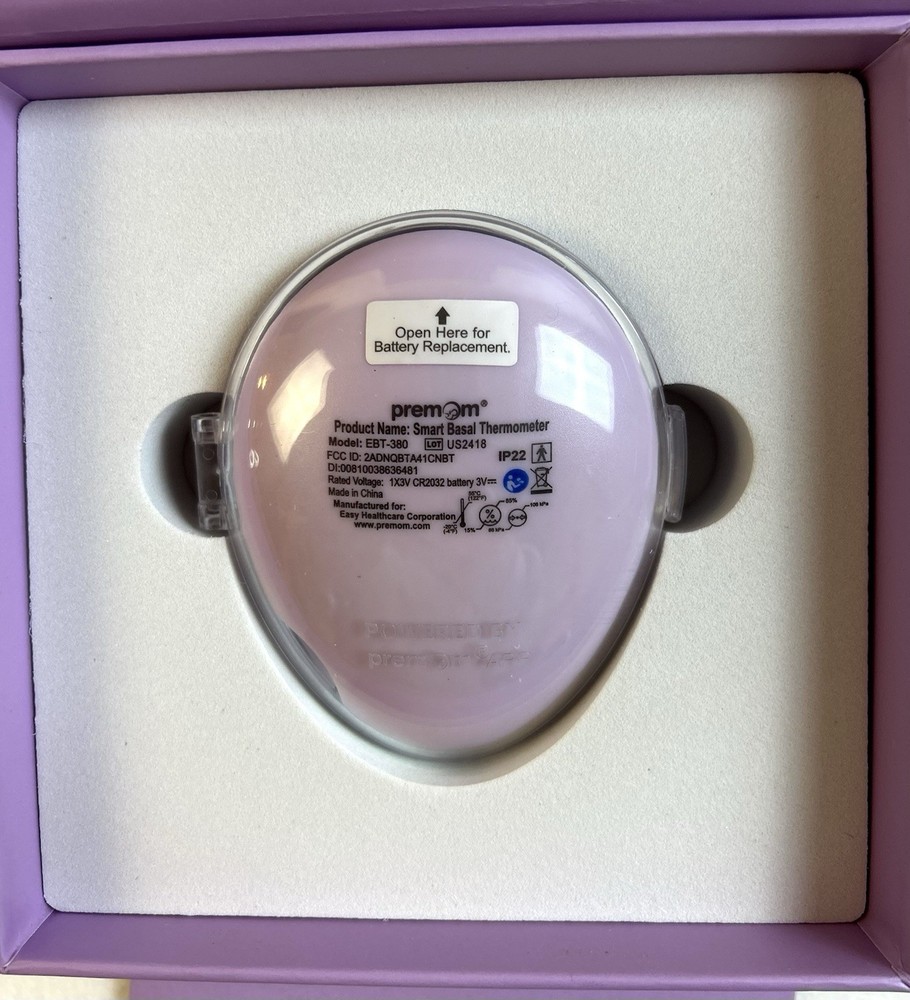 Smart Basal Thermometer, Period Tracker With Premom