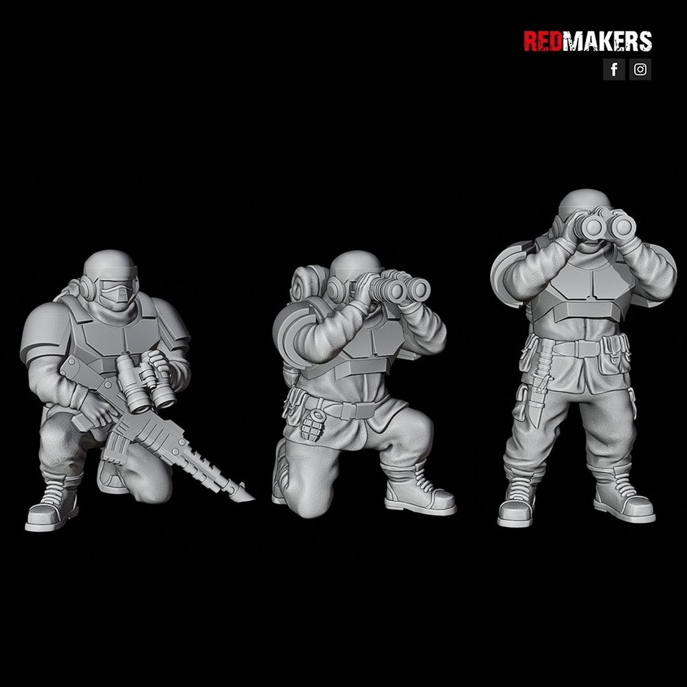 ALPHA TROOPS HEAVY SUPPORT SQUAD WITH AUTOCANNON (3U)