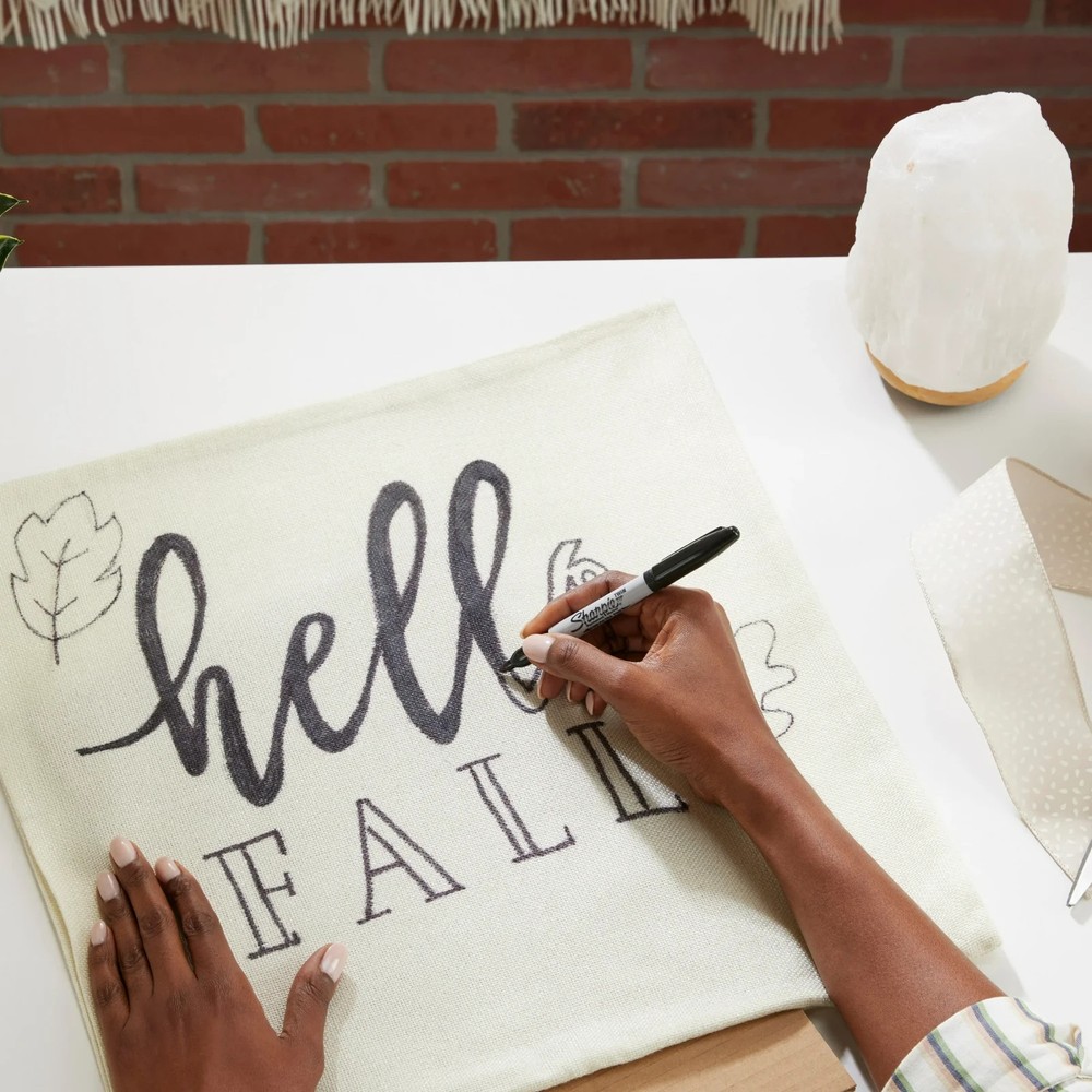 Sharpie Markers Sharpie Permanent Fine Point, Black, 12 Count