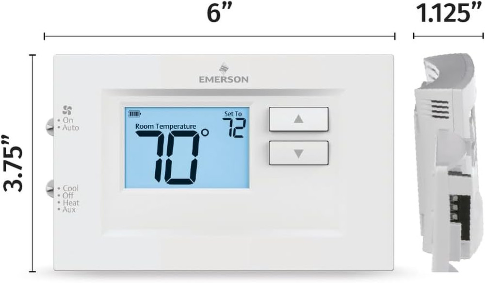 70 Series, Non-Programmable, Single Stage (1H/1C) Thermostat
