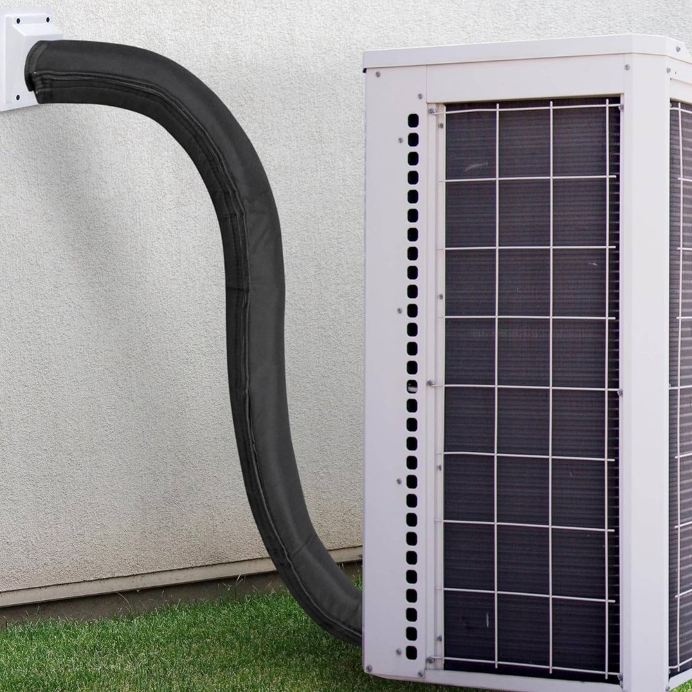 HVAC Pipe Insulation Cover High Temperature Resistant for DIYers