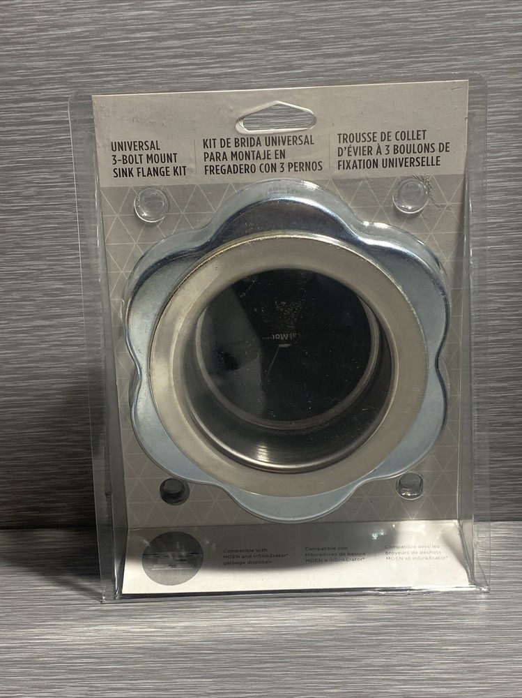 Moen Garbage Disposal 3-Bolt Mount Sink Flange Kit
