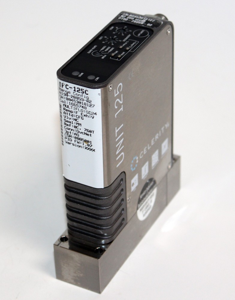 Celerity Unit IFC-125C Mass Flow Controller MFC AMAT 0190-28859