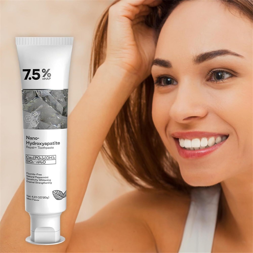 7.5% Hap Nano-Hydroxyapatite Toothpaste Remove Deep Clean For Sensitive Teeth~