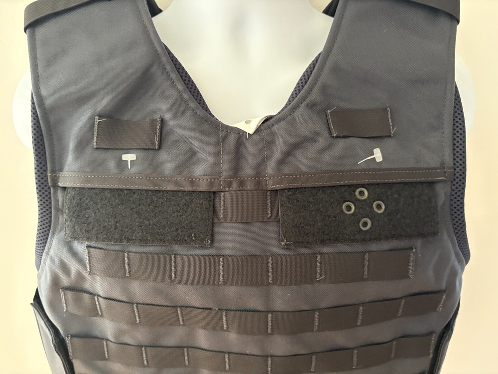 ABA Male Standard Armor Carrier Side Open Small/Medium 2013-2215 Black Molle