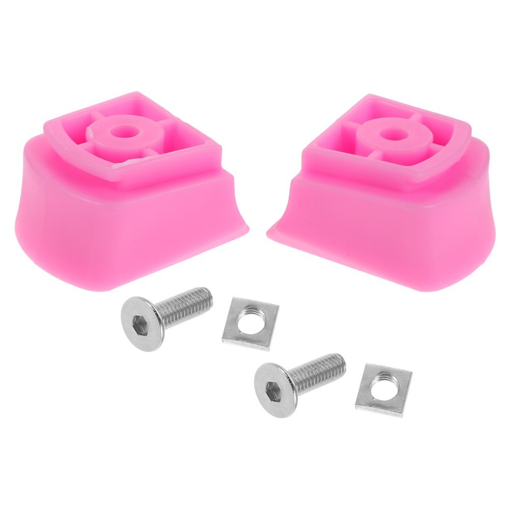 2pcs Inline Roller Skates Brake - Pink Stopper Block Replacement Skate