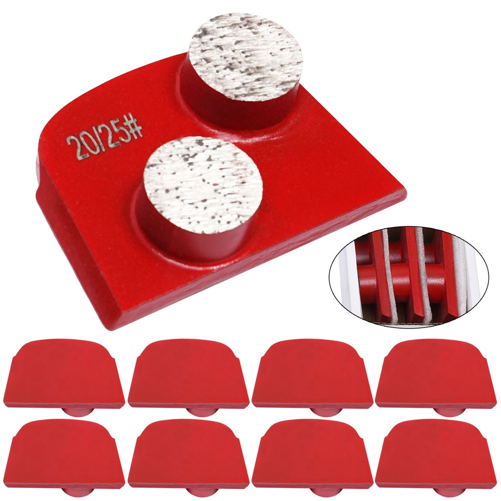 X9 Durable Medium Bond Diamond Segments 20/25 Grit Floor/Concrete Grinding Disc