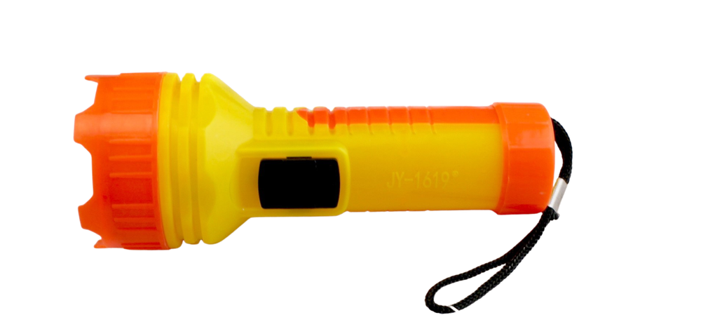 24 Pack Double White LED Mini Flashlight with Carry Strap W Display