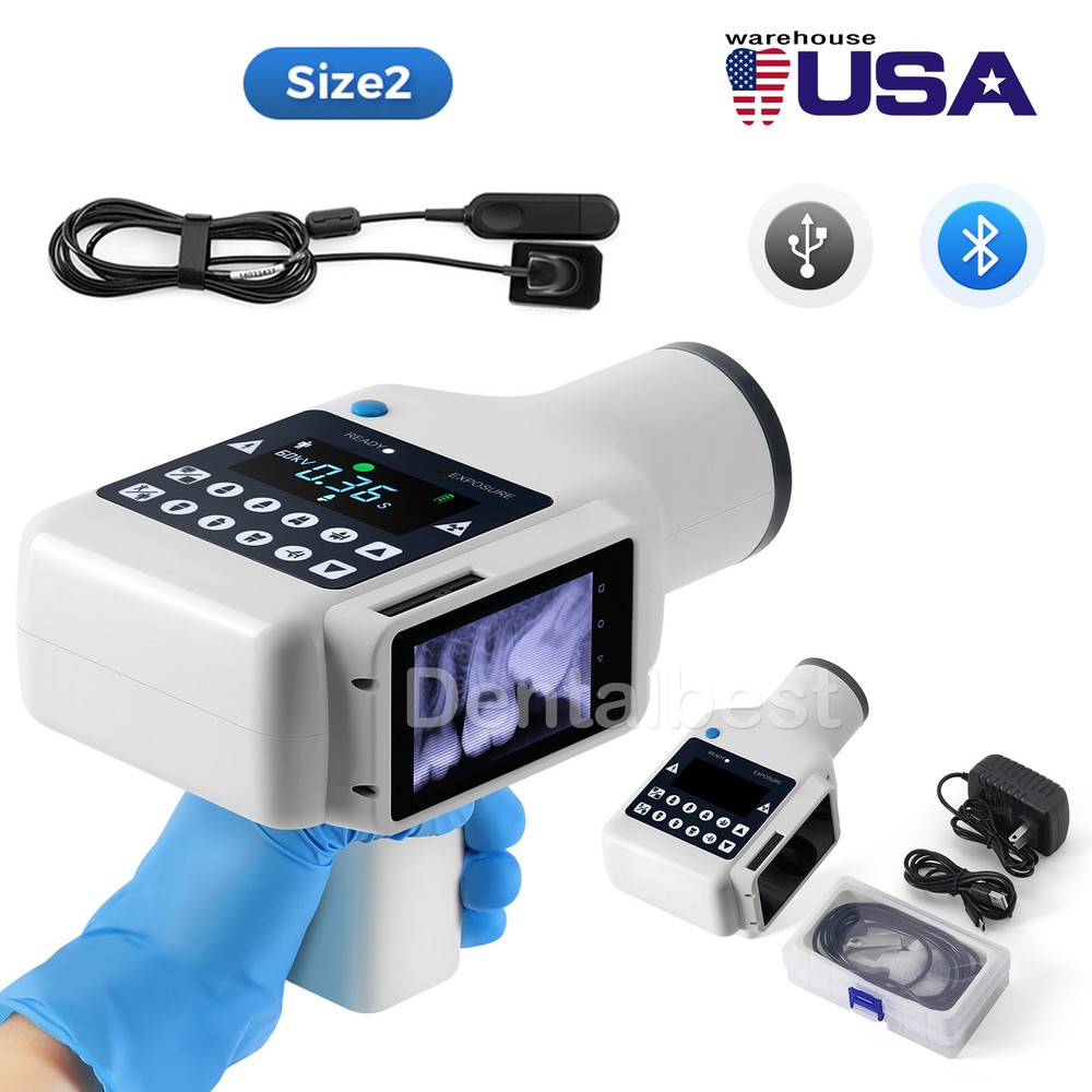 Dental Mobile Digital Machine System Unit High Frequency Handheld +Sensor RVG S2