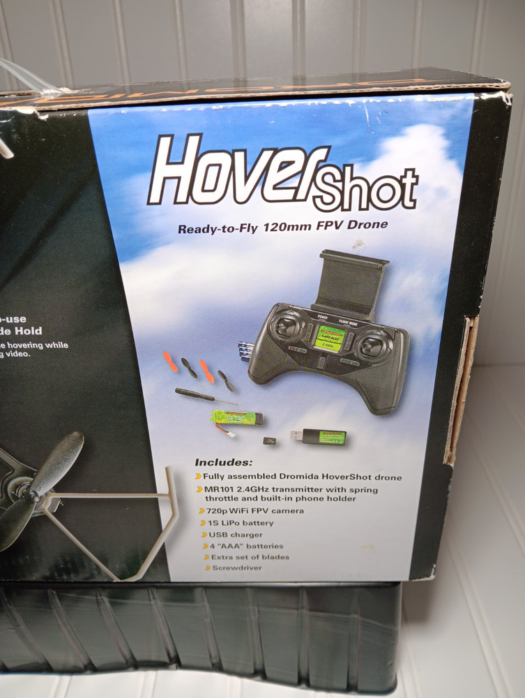 Dromida Hover Shot Ready to Fly 120MM FPV CAMERA DRONE (Tested)