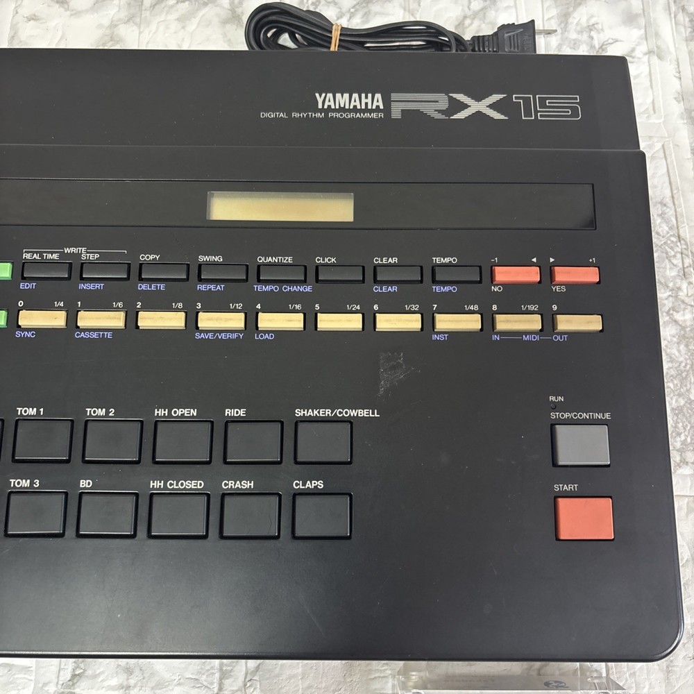 YAMAHA RX-15 Digital Rhythm Programmer Drum Machine