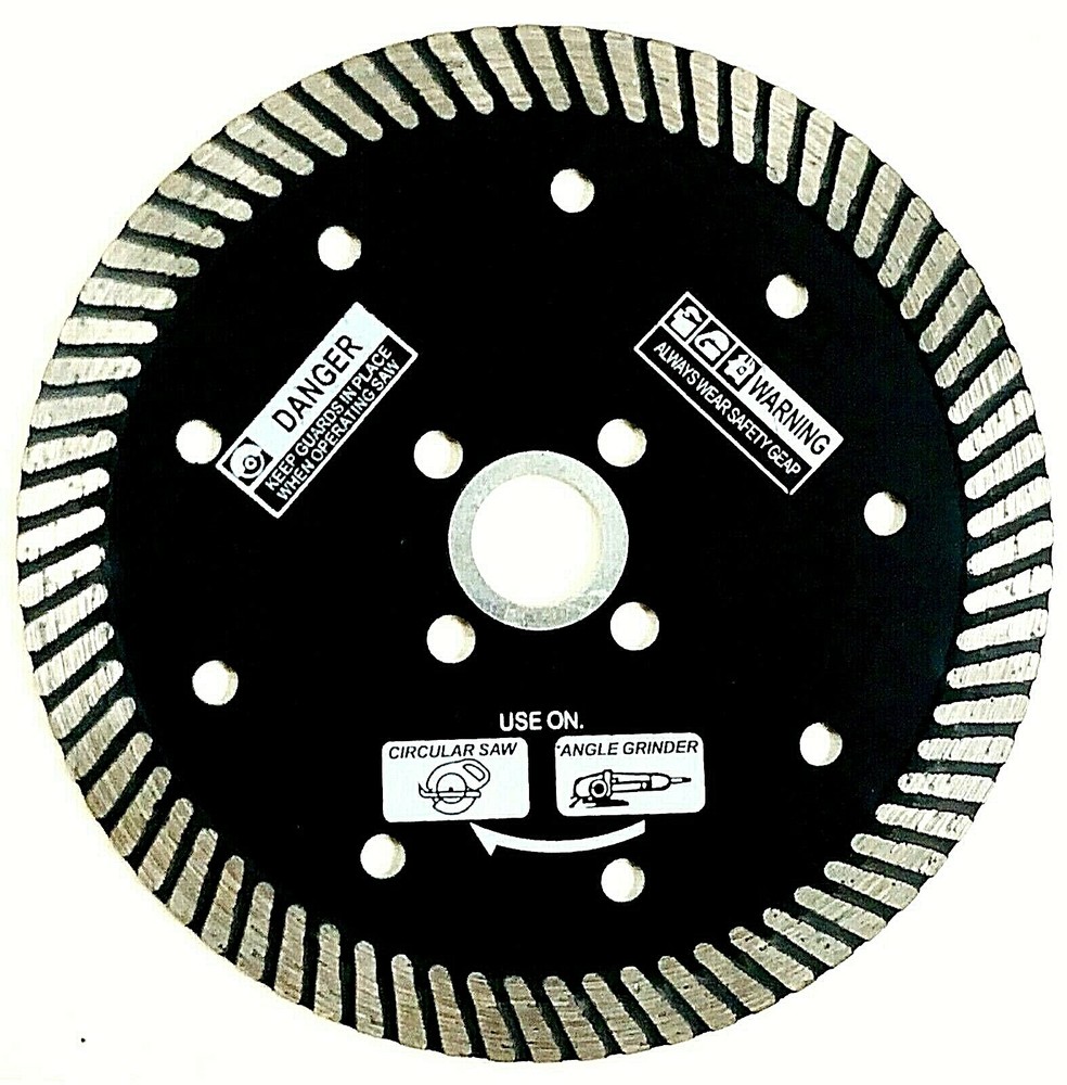 5" Diamond Blade Granite Sandstone marble  Allow flush cutting with flush mount