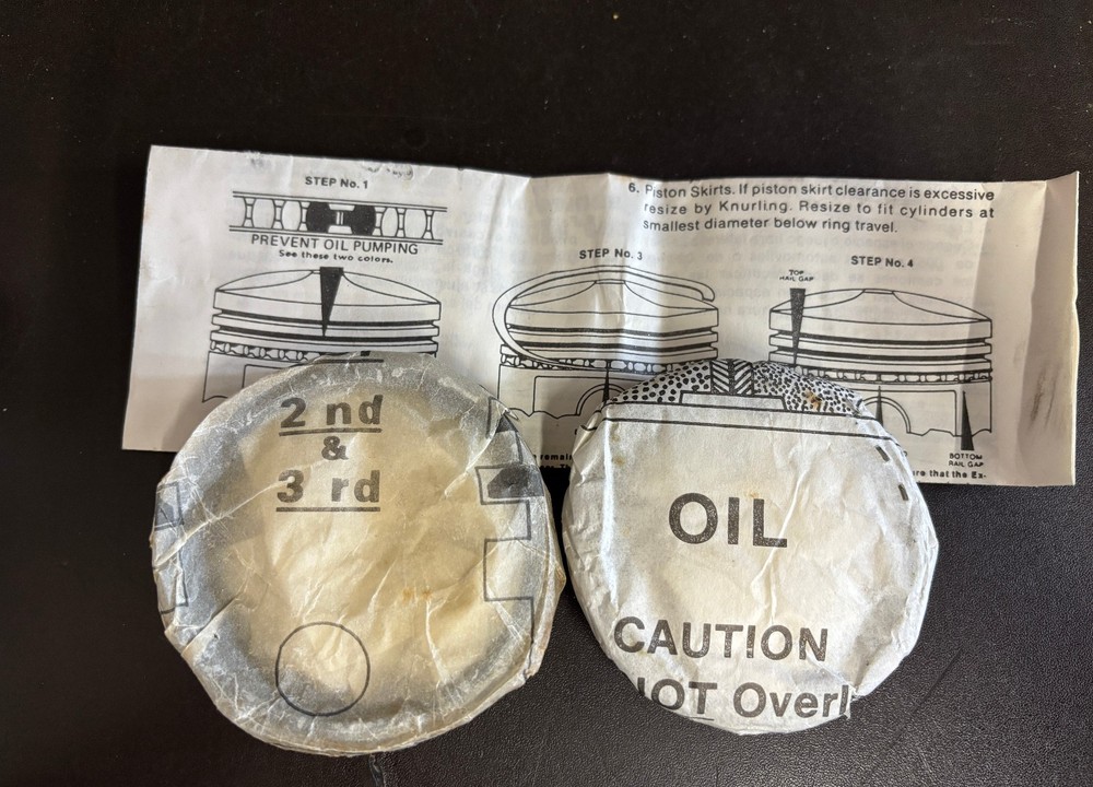 Austin 1275cc Standard Piston Ring Set 6802STD , HASTINGS.