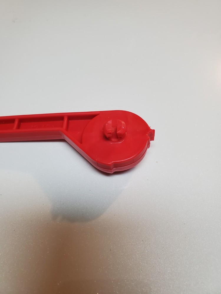 Durable Red Plastic Flag Replacement For Missing Broken Mailbox New MB515 MB505