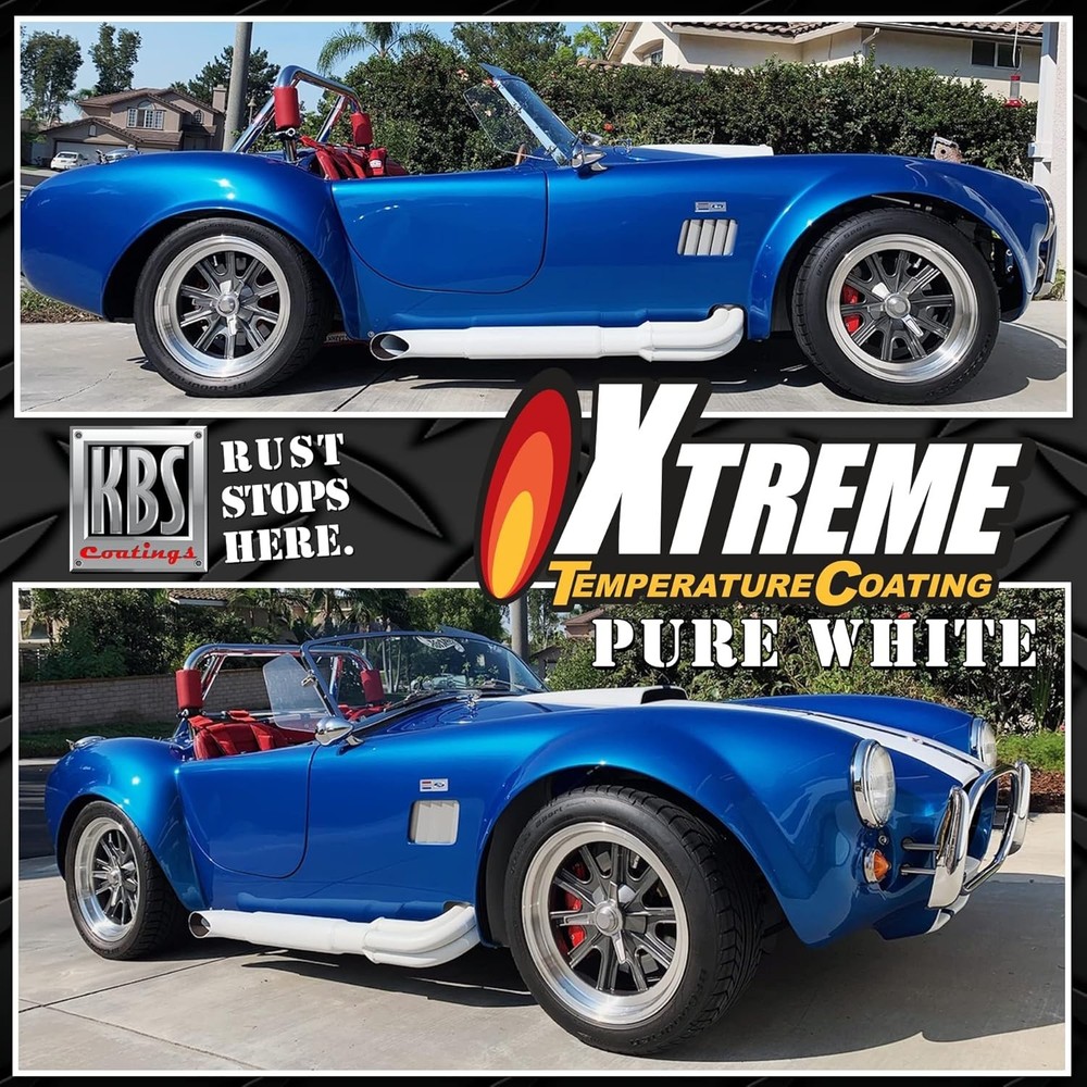 Pure White Xtreme Temperature Coating - Heat Resistant Paint