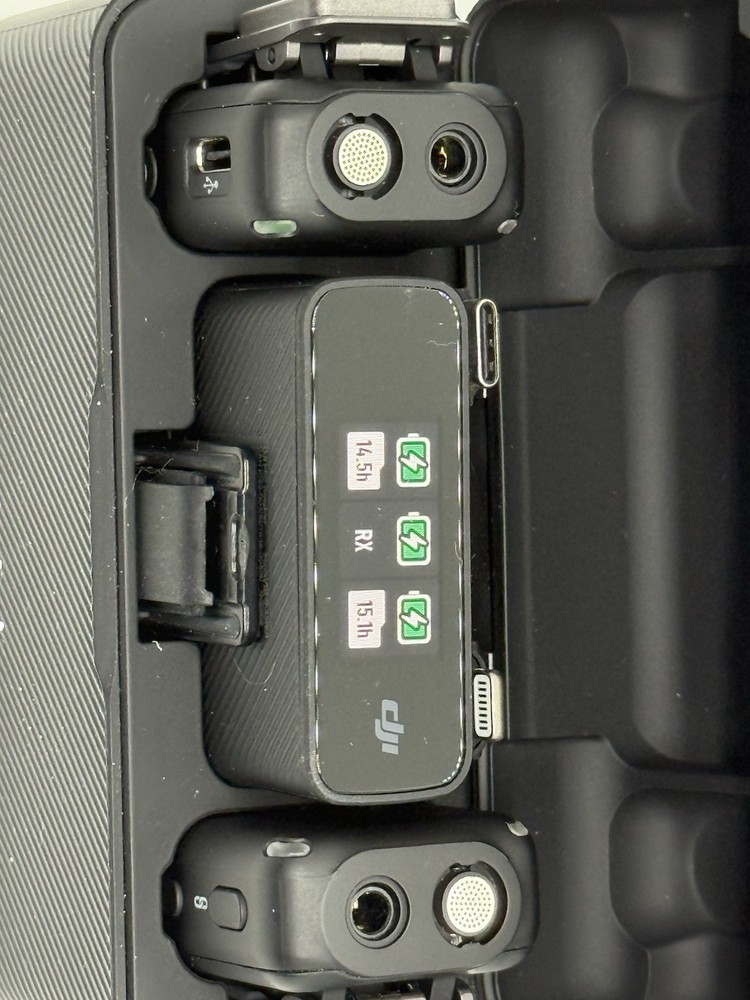 DJI Mic Wireless Microphone System and Audio Recorder