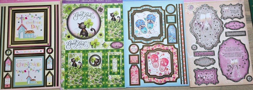 HUNKYDORY CARDMAKING KITS (40 A4 SHEETS) MIXED DESIGNS