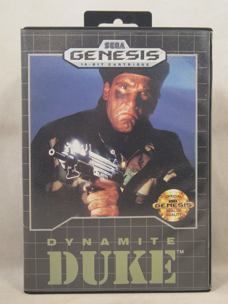 Dynamite Duke Case (SEGA Genesis) Authentic BOX ONLY