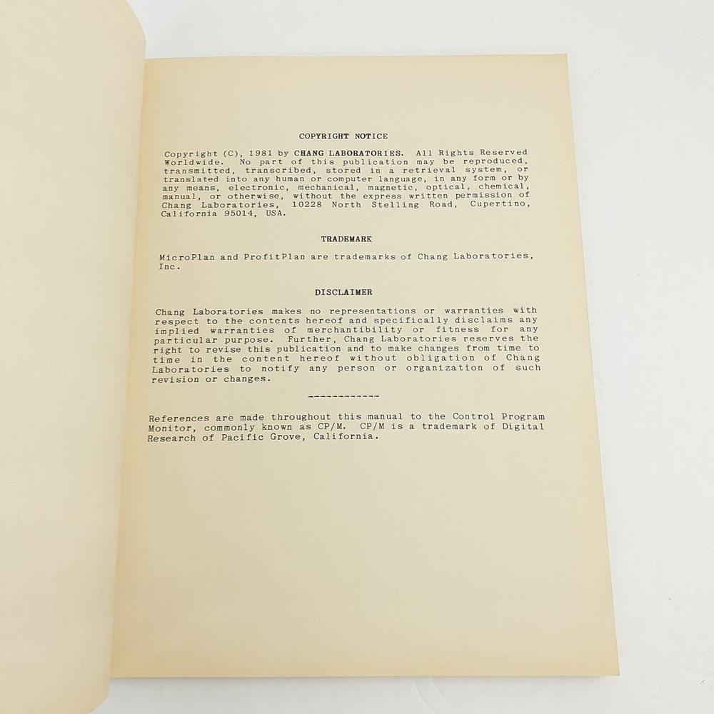 Lot of 4 KAYPRO II Users Guide Manuals Microsoft Basic S-Basic Select Profitplan