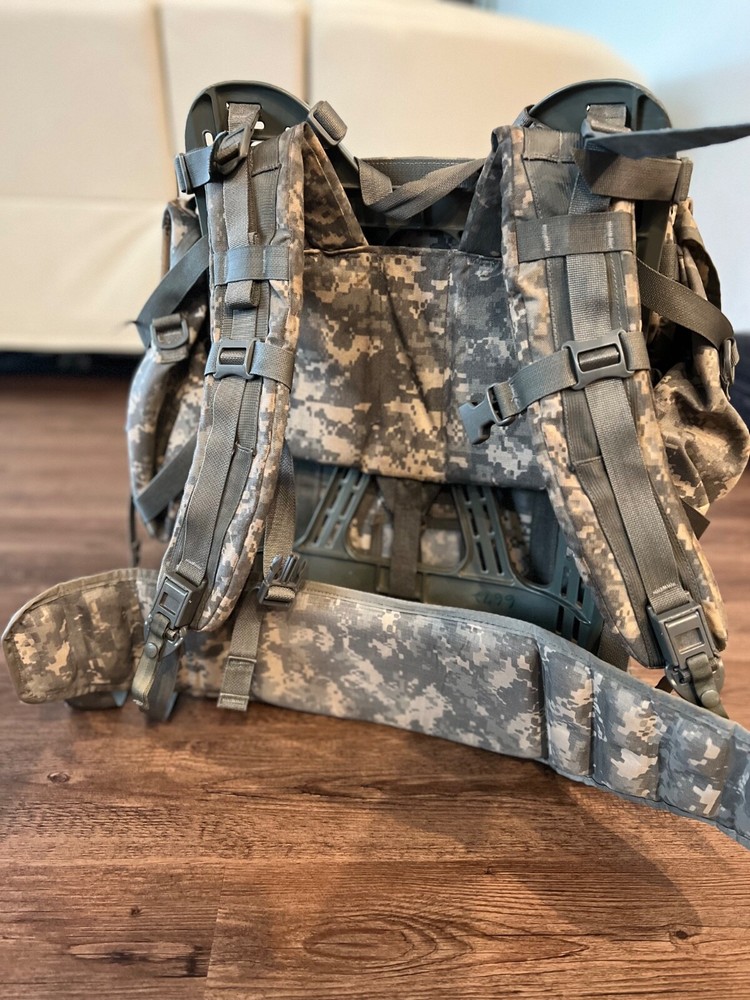 military backpack with frame