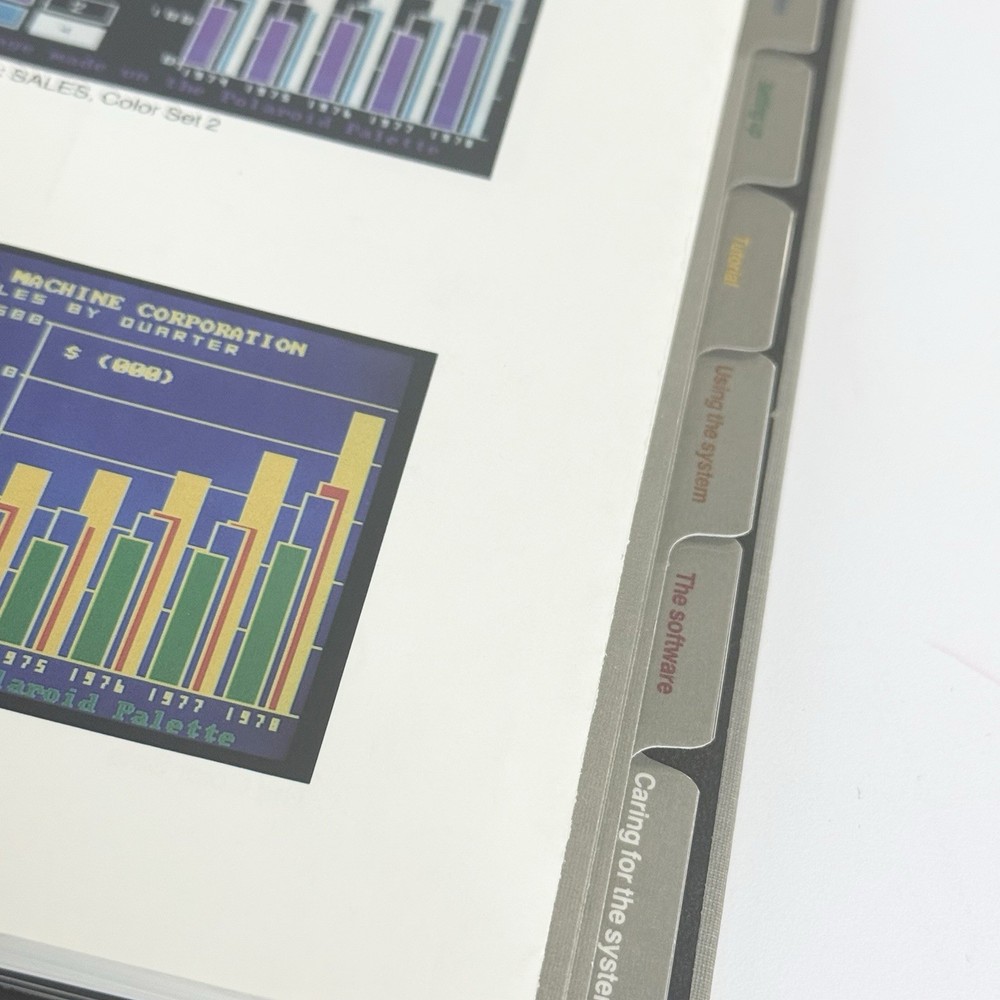 Polaroid Palette IBM PC XT Image Recording System Software 5.25 Disk Vintage