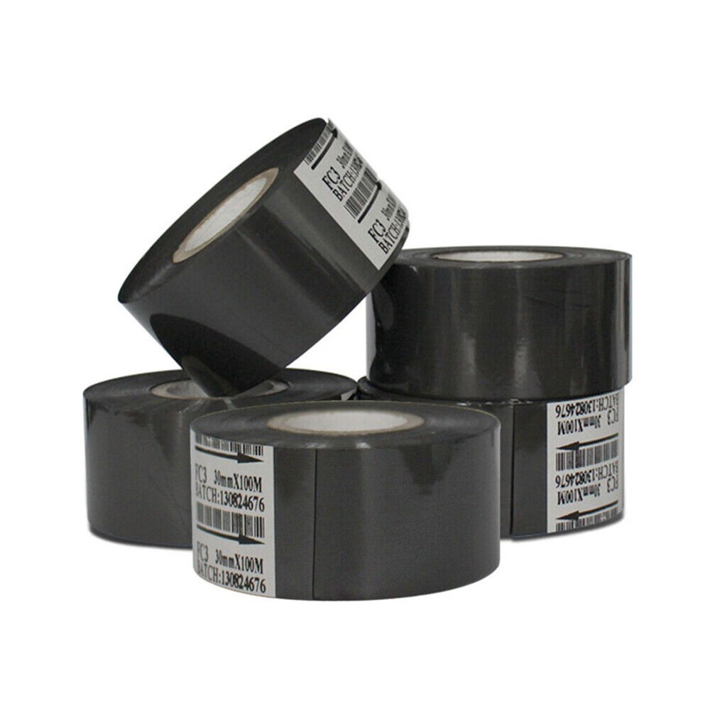 Sleek Design Black Printer Ribbon Made Specifically For For Encoding Tasks
