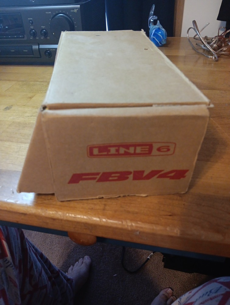 LINE 6 FBV4 FB4 Footswitch Controller Pedal Open Box