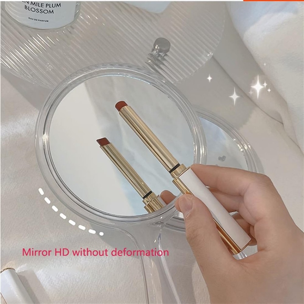 Makeup Hand Mirror, Double-Sided Handheld Mirror 1X/3X Magnifying Mirror with...