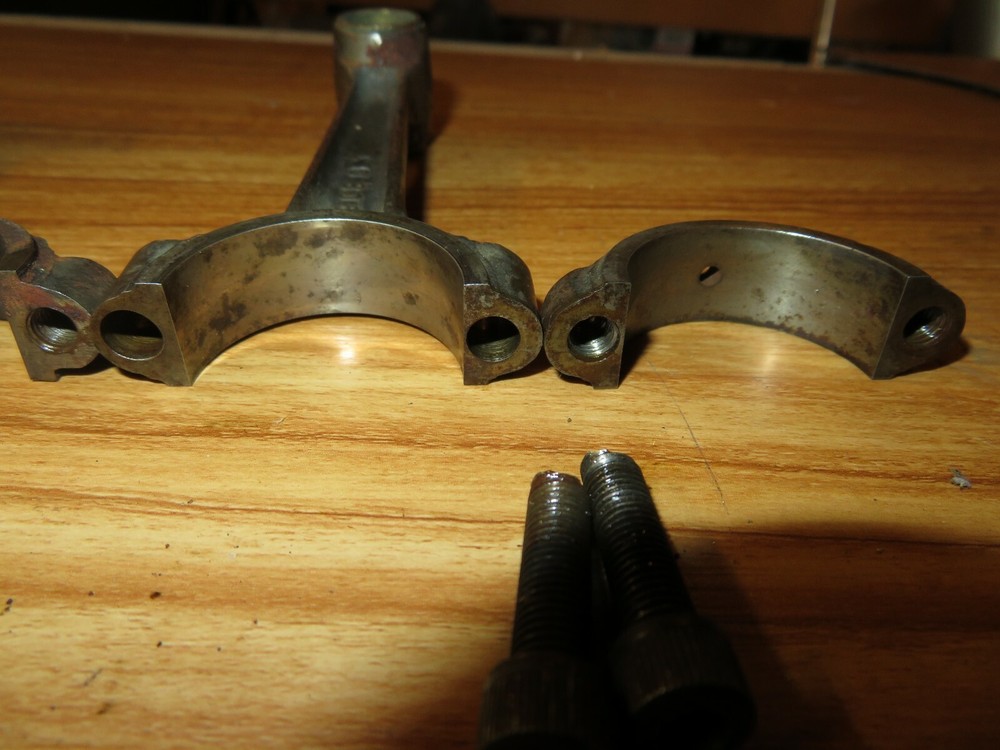 Two Vintage Johnson P-50 Outboard Connecting Rods
