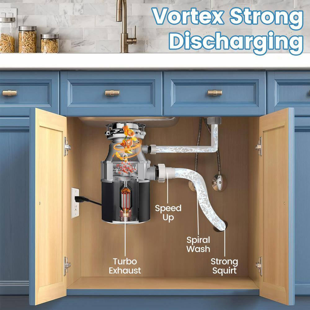 3/4 Hp. Continuous Feed Commercial Garbage Disposal