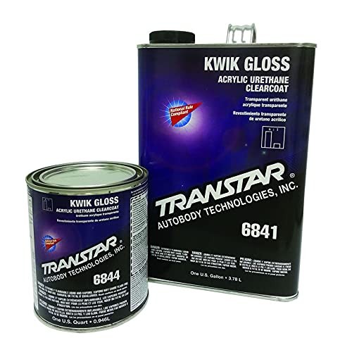 TRANSTAR 6844 Kwik Gloss Clear Coat 1 Quart