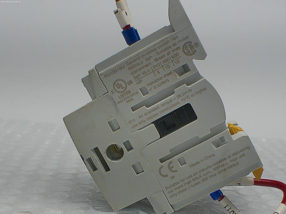 EATON R5A3016U DISCONNECT SWITCH UNMP