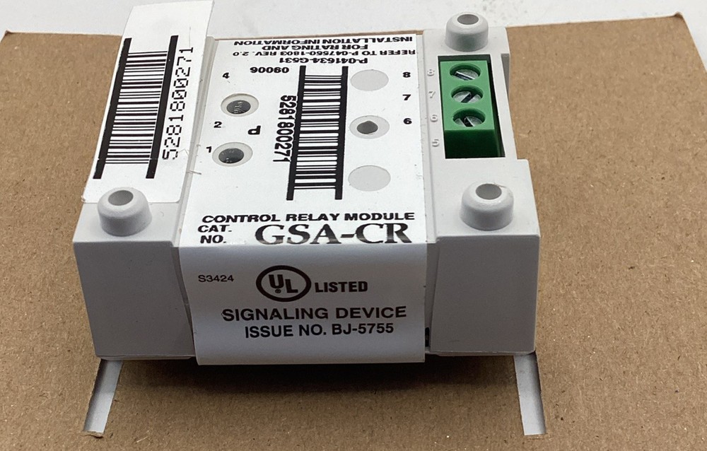 MIRTONE GSA-CR MODULE CONTROL RELAY⚪️