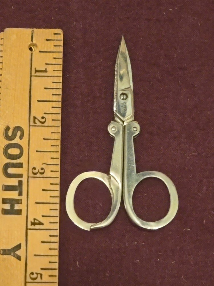 Vintage German Folding Scissors D. Peres Germany