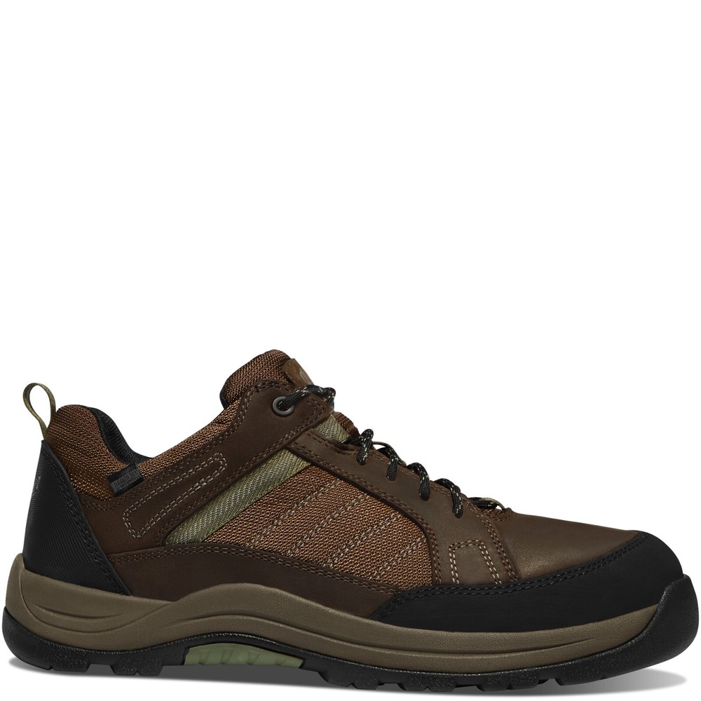 Danner Riverside 3" Brown/Green Work Shoe