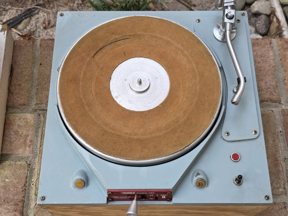 Russco Studio Pro Model B Broadcast Turntable