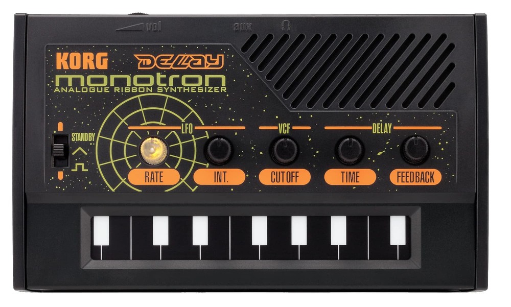 Korg Monotron Delay Analog Synthesizer - Compact Music Tool for Creative Sounds